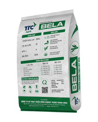 Phân hữu cơ BELA - Chuyên dùng cho cây MÍA