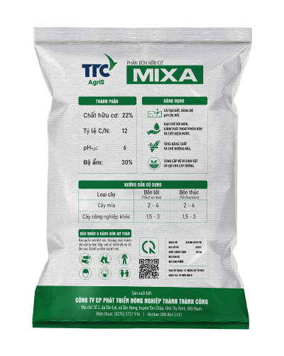 Phân hữu cơ MIXA - Chuyên dùng cho cây MÍA