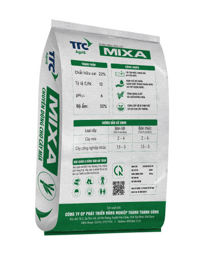 Phân hữu cơ MIXA - Chuyên dùng cho cây MÍA