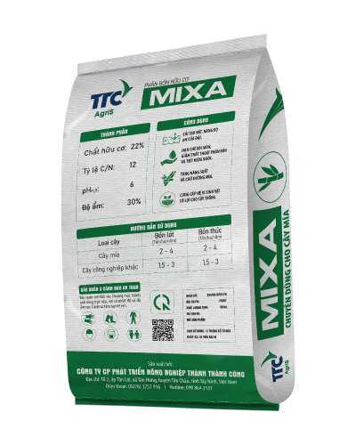 Phân hữu cơ MIXA - Chuyên dùng cho cây MÍA