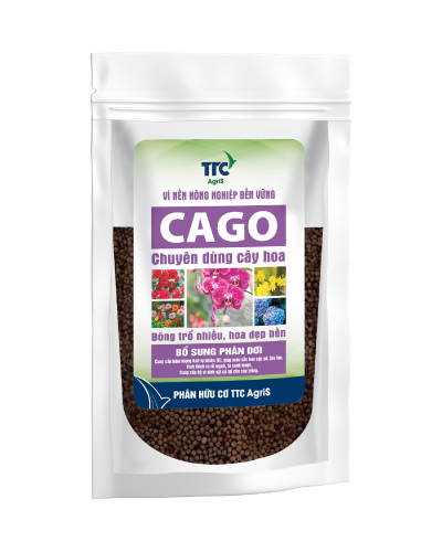 Phân hữu cơ CAGO - Chuyên dùng cho cây hoa