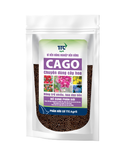 Phân hữu cơ CAGO - Chuyên dùng cho cây hoa