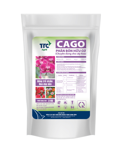 Phân hữu cơ CAGO - Chuyên dùng cho cây hoa