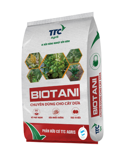 Phân hữu cơ BIOTANI - Chuyên dùng cho cây DỪA