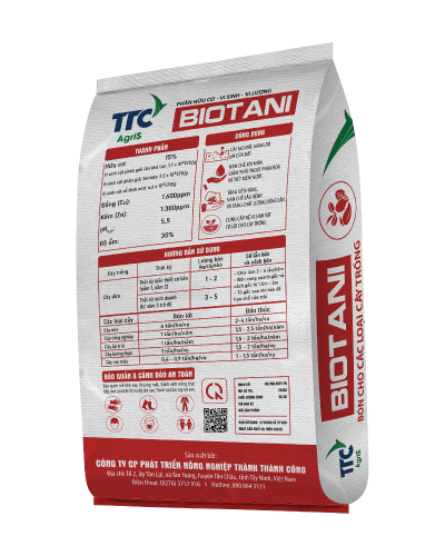 Phân hữu cơ vi sinh BIOTANI